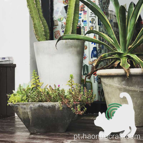 decoração de casa gato branco mosquito suporte criativo de sândalo